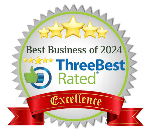 best business threebest rated logo