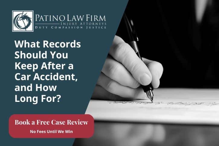 What Records Should You Keep After a Car Accident, and How Long For?